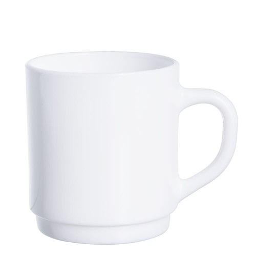 Becher kaffeebecher weiß opal - becher,