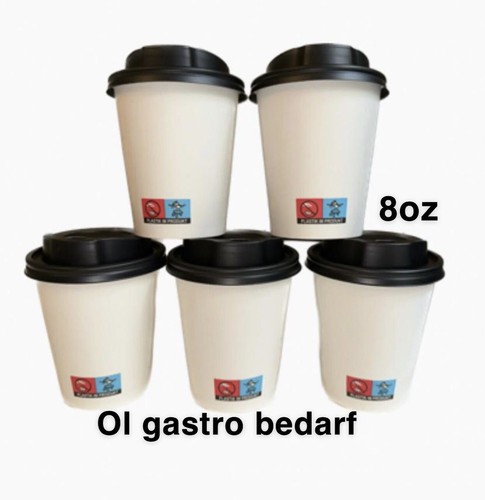 100 kaffee becher 200ml - ,