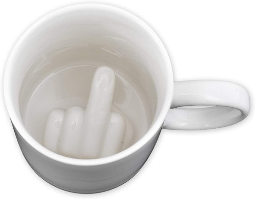Mittelfinger tasse 350ml - tasse,