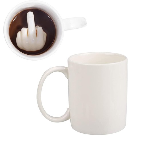 Mittelfinger tasse lustiger - mittelfinger,